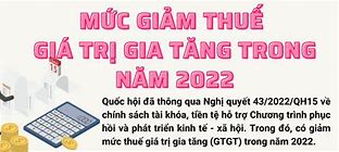 Ngành Nghề Được Giảm Thuế Gtgt Năm 2022