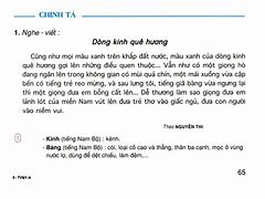 Nghe Viết Lớp 2 Tập 1