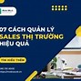 Tuyển Nhân Viên Sale Thị Trường Tphcm